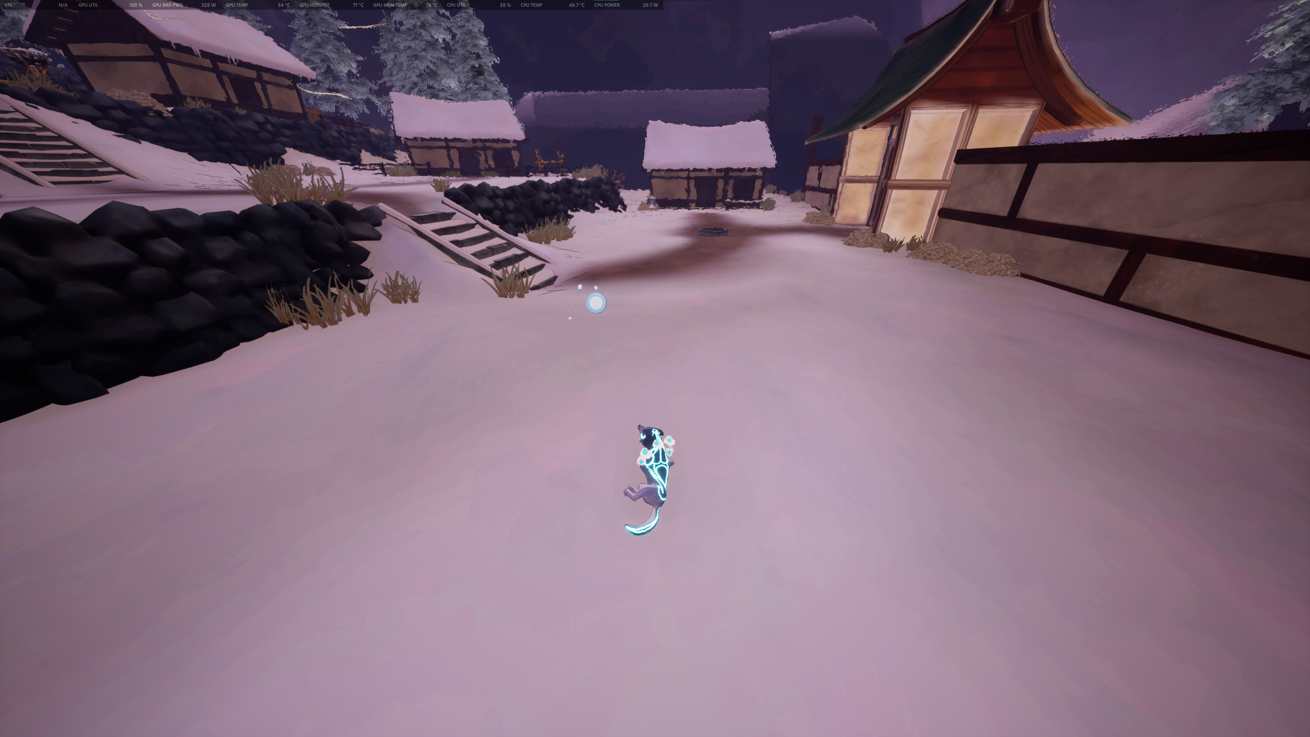 Kazeyo sits a good distance away from the first spirit key obtainable in the game.